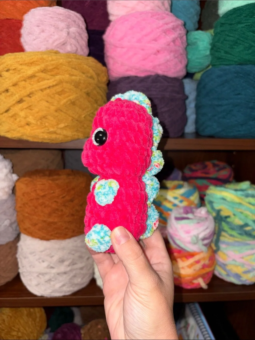 Handmade Crochet Mini Dino